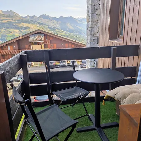 Studio Cabine Skis Aux Pieds - Les Coches Paradiski Apartamento *